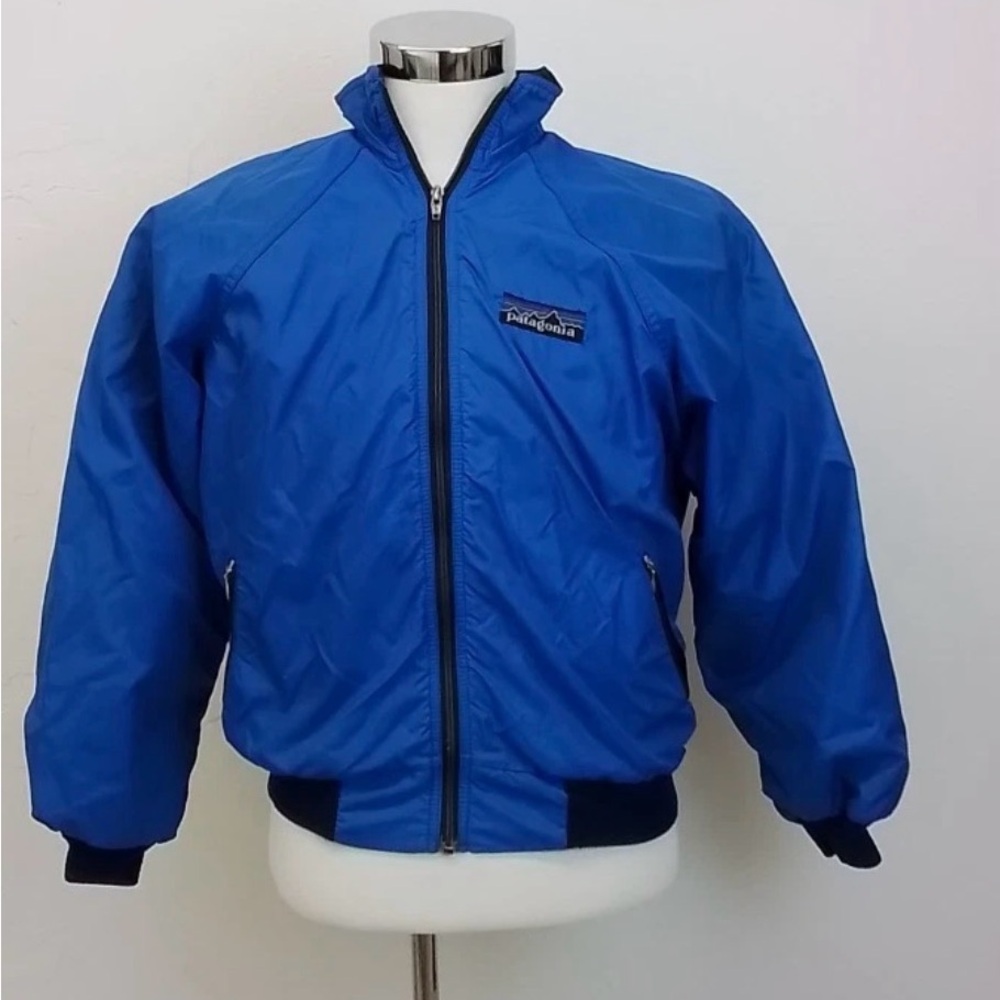 Patagonia Vintage Blue Windbreaker (Size: X-Large) Made in the USA